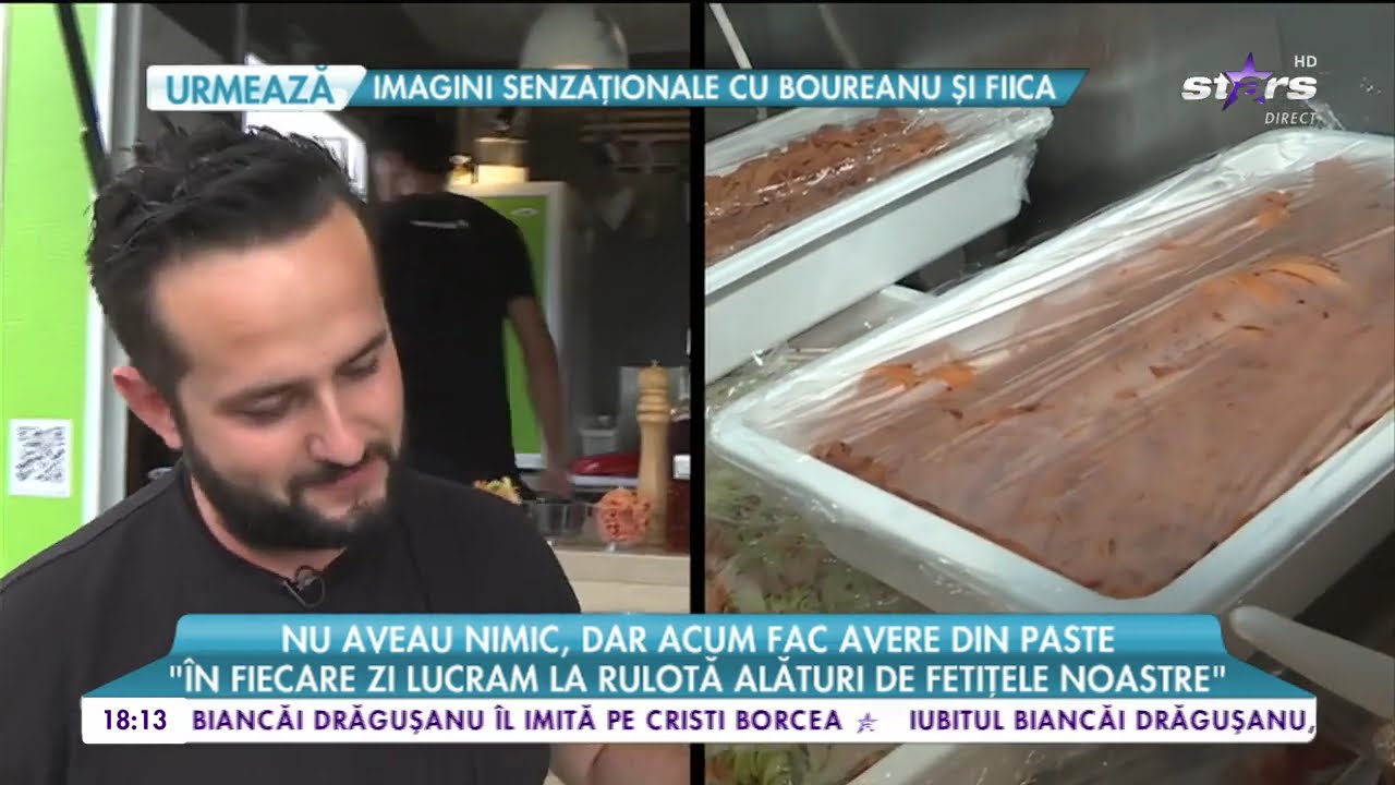 Românul care și-a făcut super business cu o rulotă. Nu aveau nimic, dar acum fac avere din paste