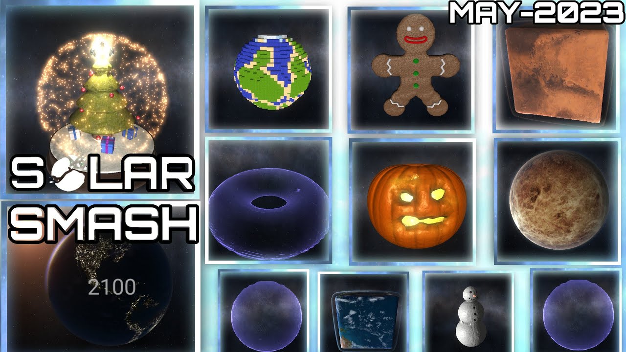 Todos los PLANETAS SECRETOS | Solar Smash