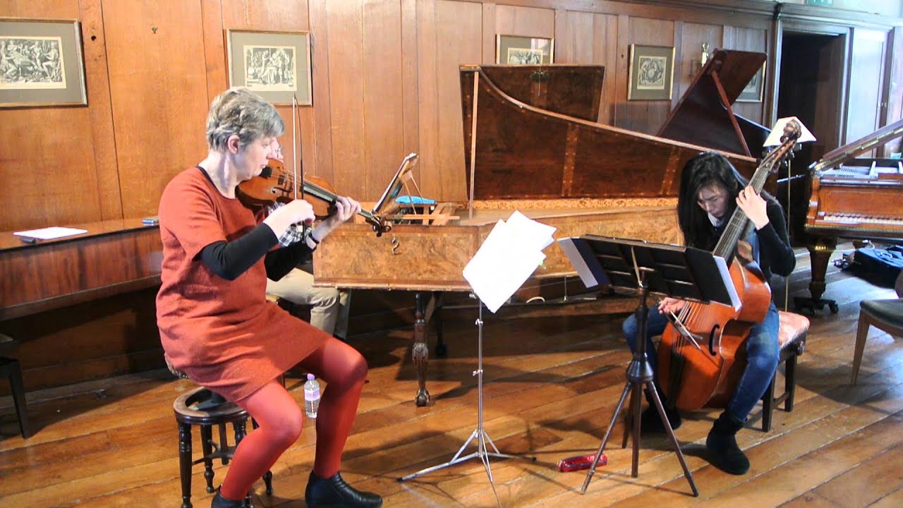 Élisabeth Jacquet de La Guerre, Sonata in D minor for violin, viola da gamba and basso continuo