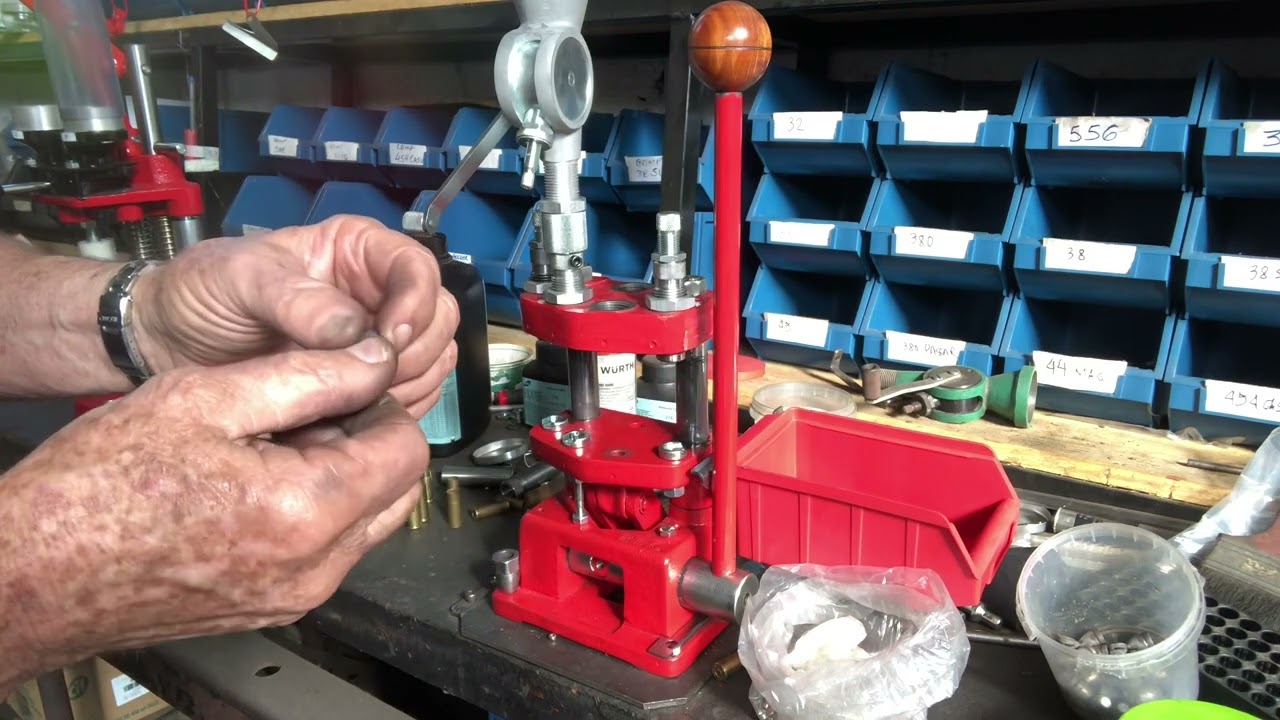 Recarga do cal. 44-40 com Recargamatic