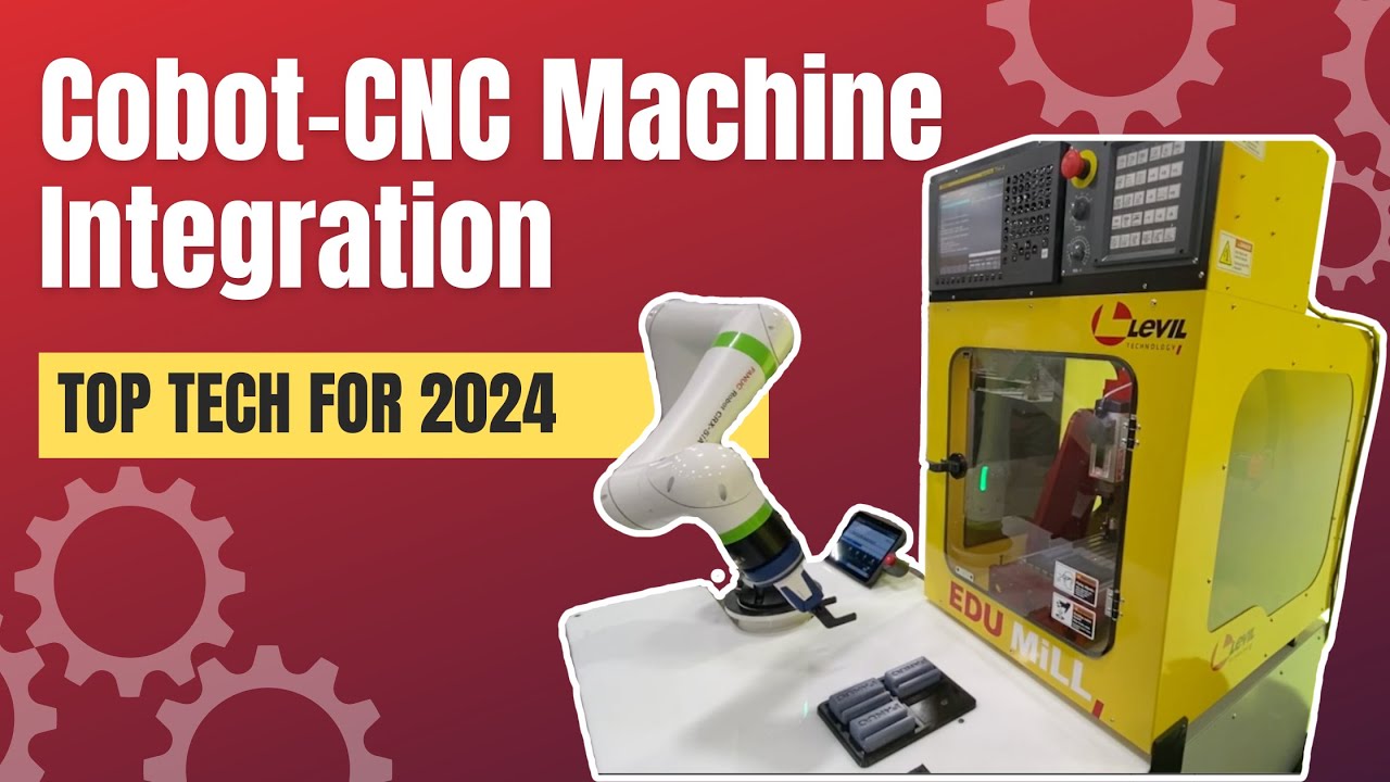 ROBOT-CNC MACHINE INTEGRATION | Plug & Play Setup for Cobot Machine Tending with FANUC