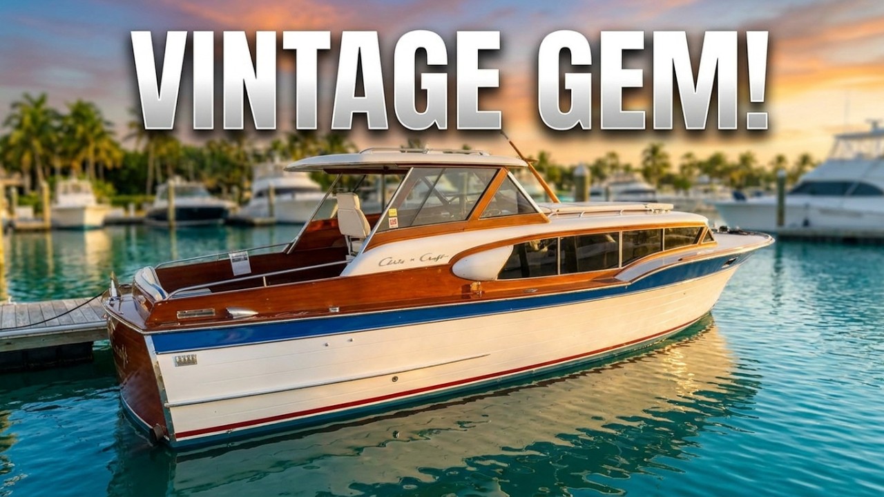 1957 Chris-Craft Vintage 32 Express Cruiser