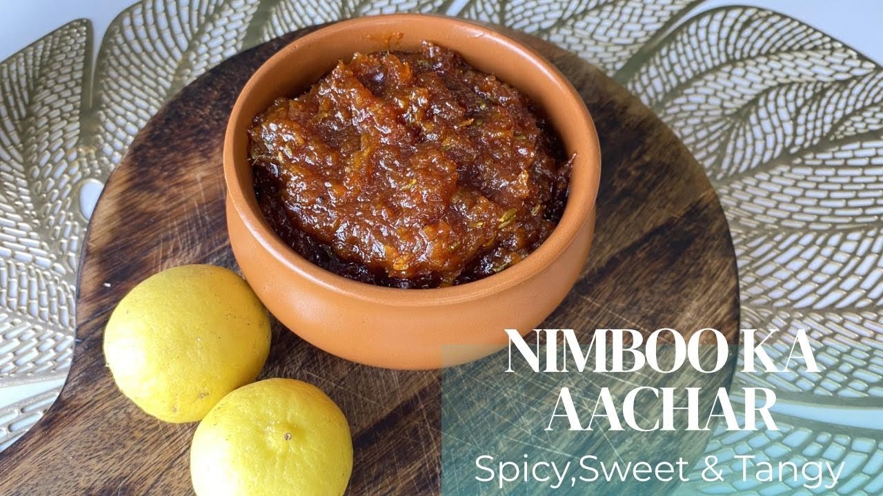 Sweet, Tangy & Spicy Lemon Chilli Pickle Recipe 🍋 🌶️ | खट्टा मीठा और तीखा नींबू का आचार बनाये इस तरह