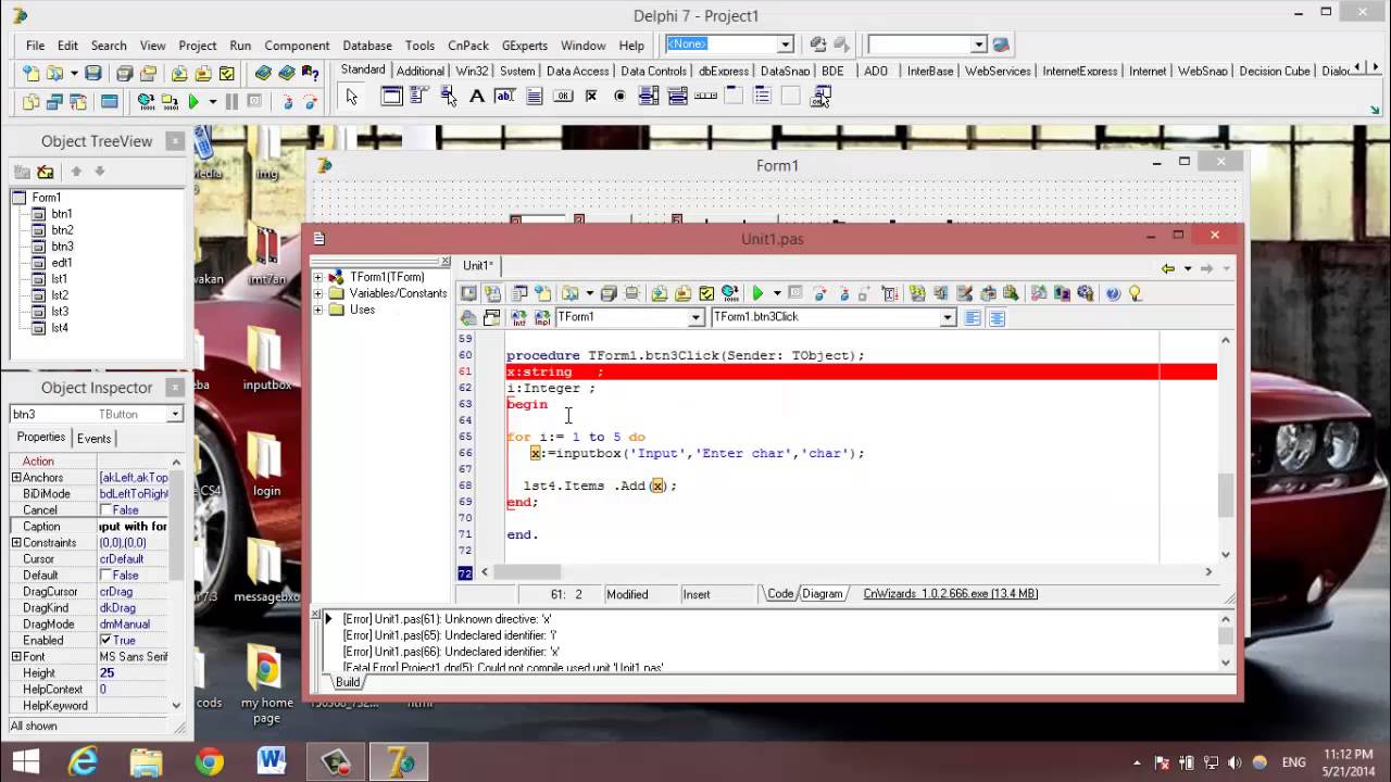 how to add items to listbox in delphi