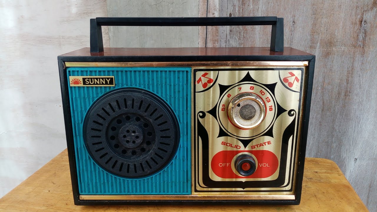 Vintage SUNNY 154 Transistor Radio || Made in the Philippines