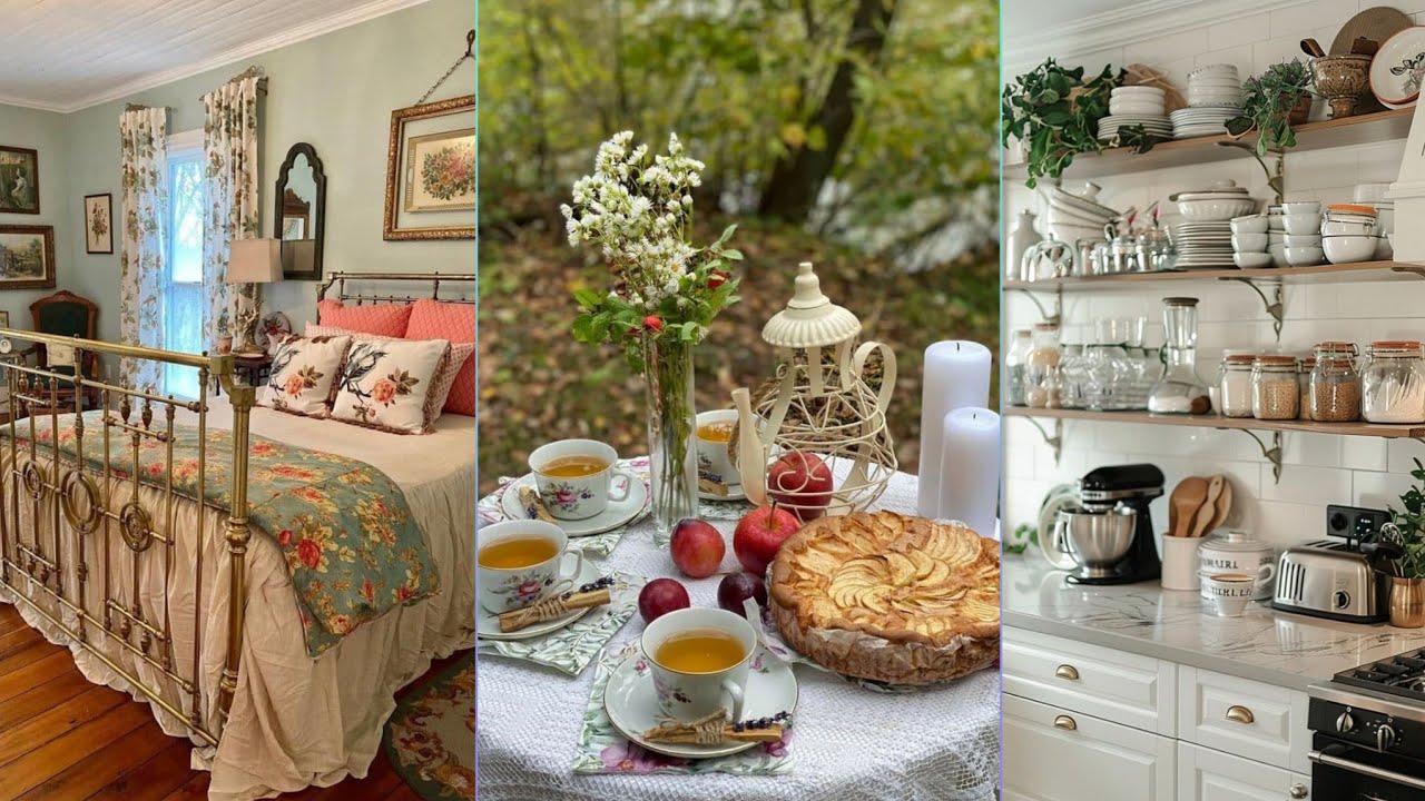 100 + Countryside cottage decoration ideas ✨️ Country Farmhouse Decorating #countryside #farmhouse
