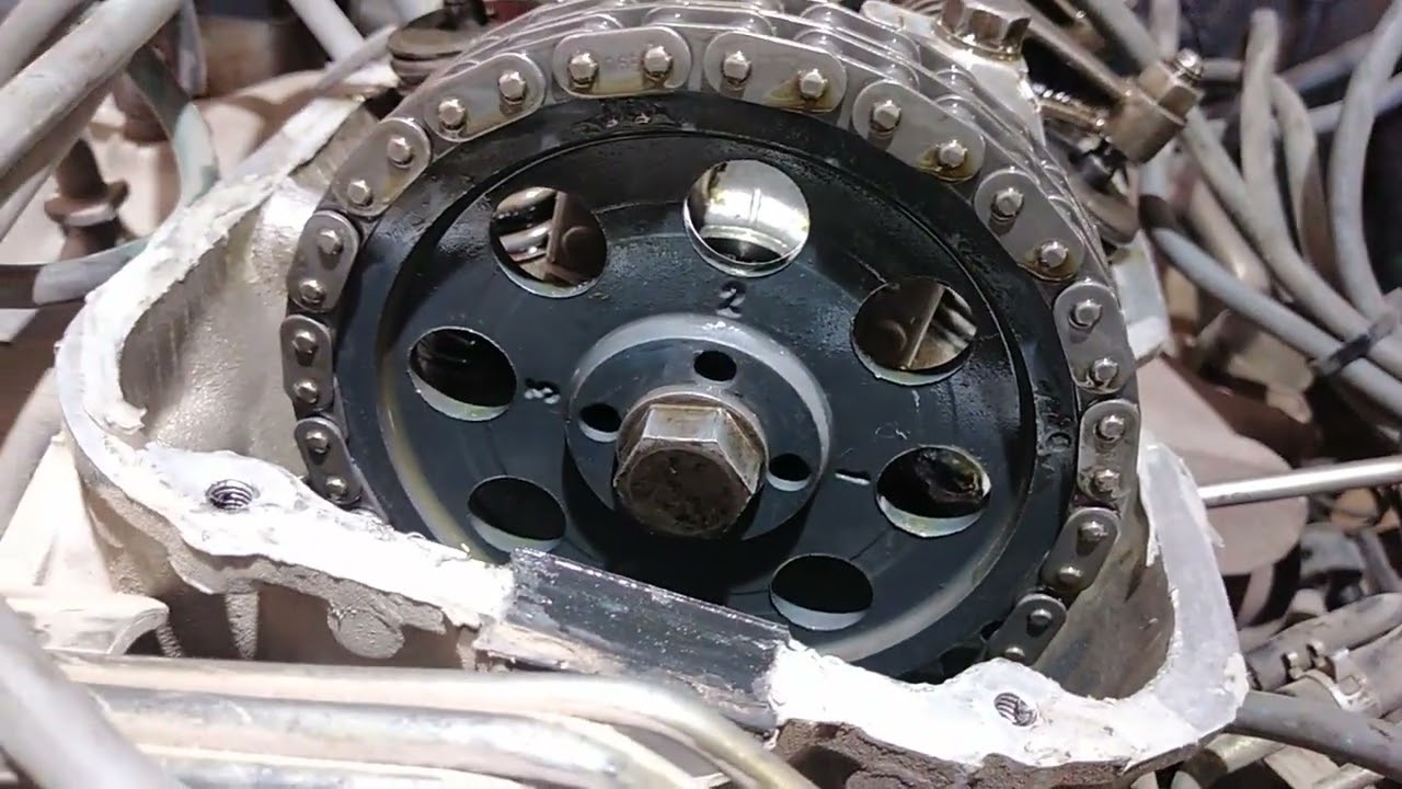 nissan z24. puesta a tiempo