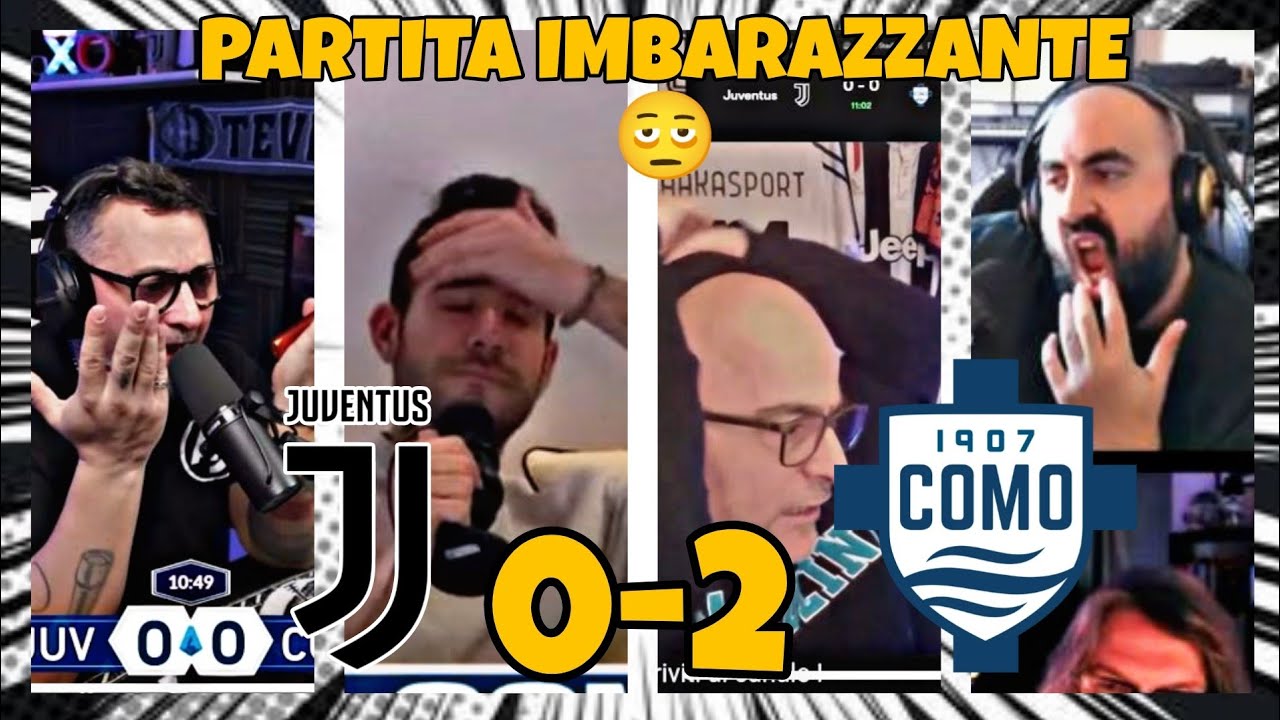 I tifosi della Juventus reagiscono all'ennesima sconfitta, dopo il 2-0 contro il Como 1907 💔