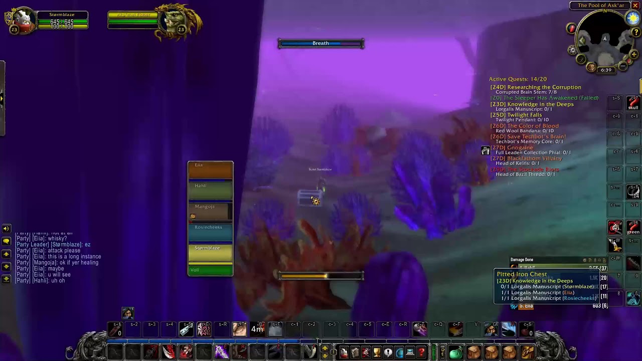 Knowledge in the Deeps quest wow classic