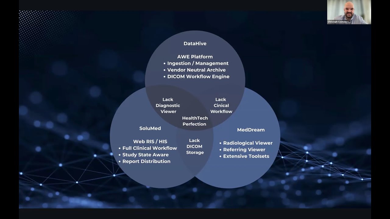 WEBINAR: MedDream Viewer integration with DataHive Archive and SoluMed RIS