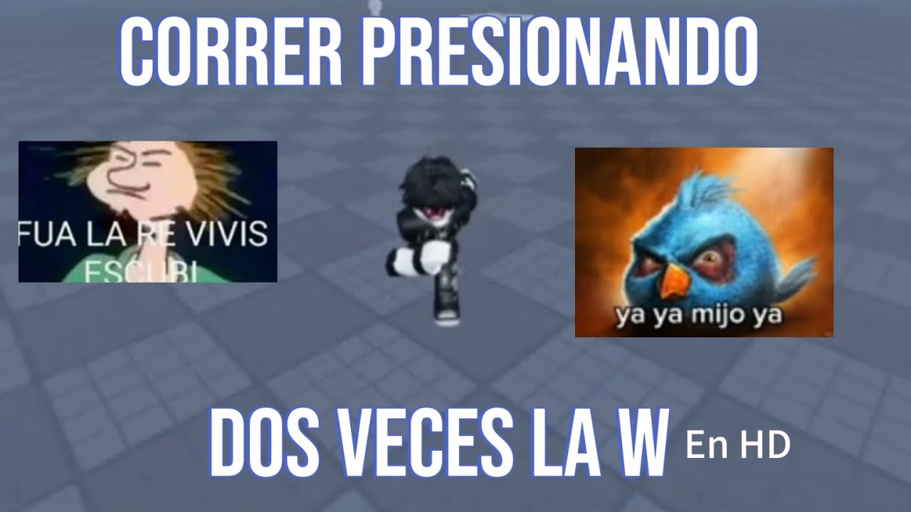 COMO PODER Correr presionando DOS VECES LA W EN ROBLOX Studio - Tutoriales en RS