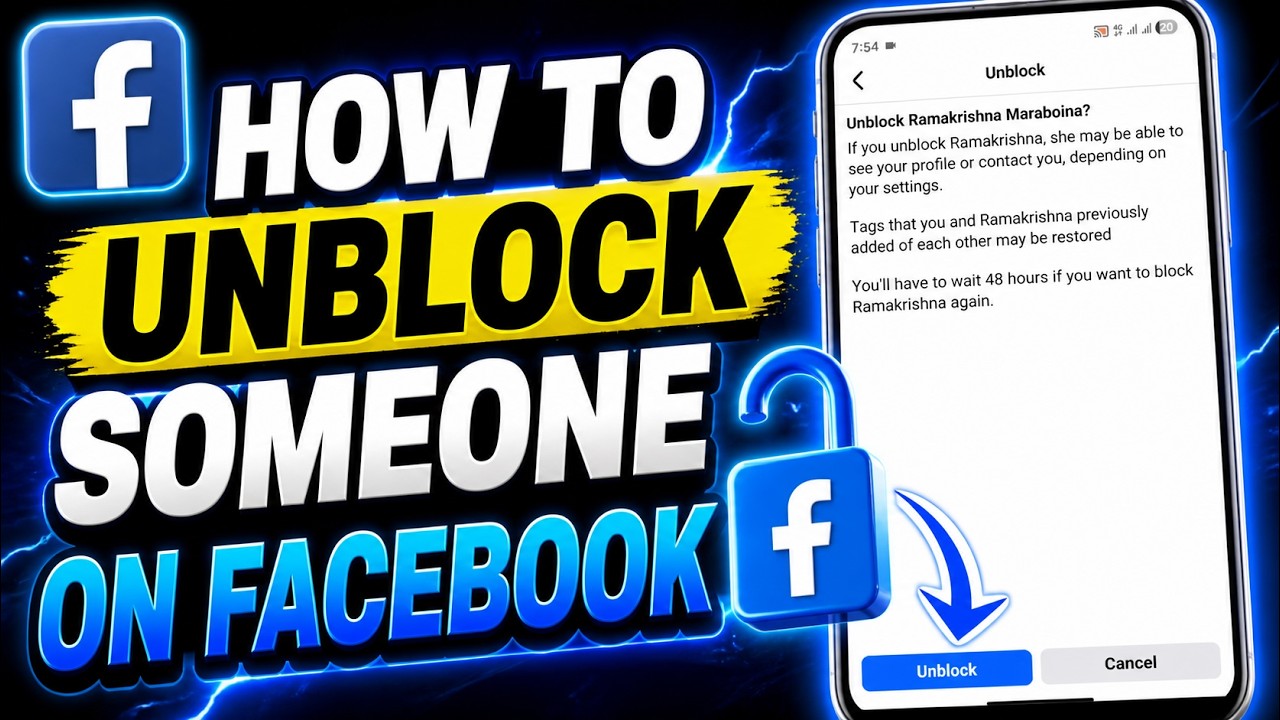 How to Unblock Someone on Facebook - 2026 Update