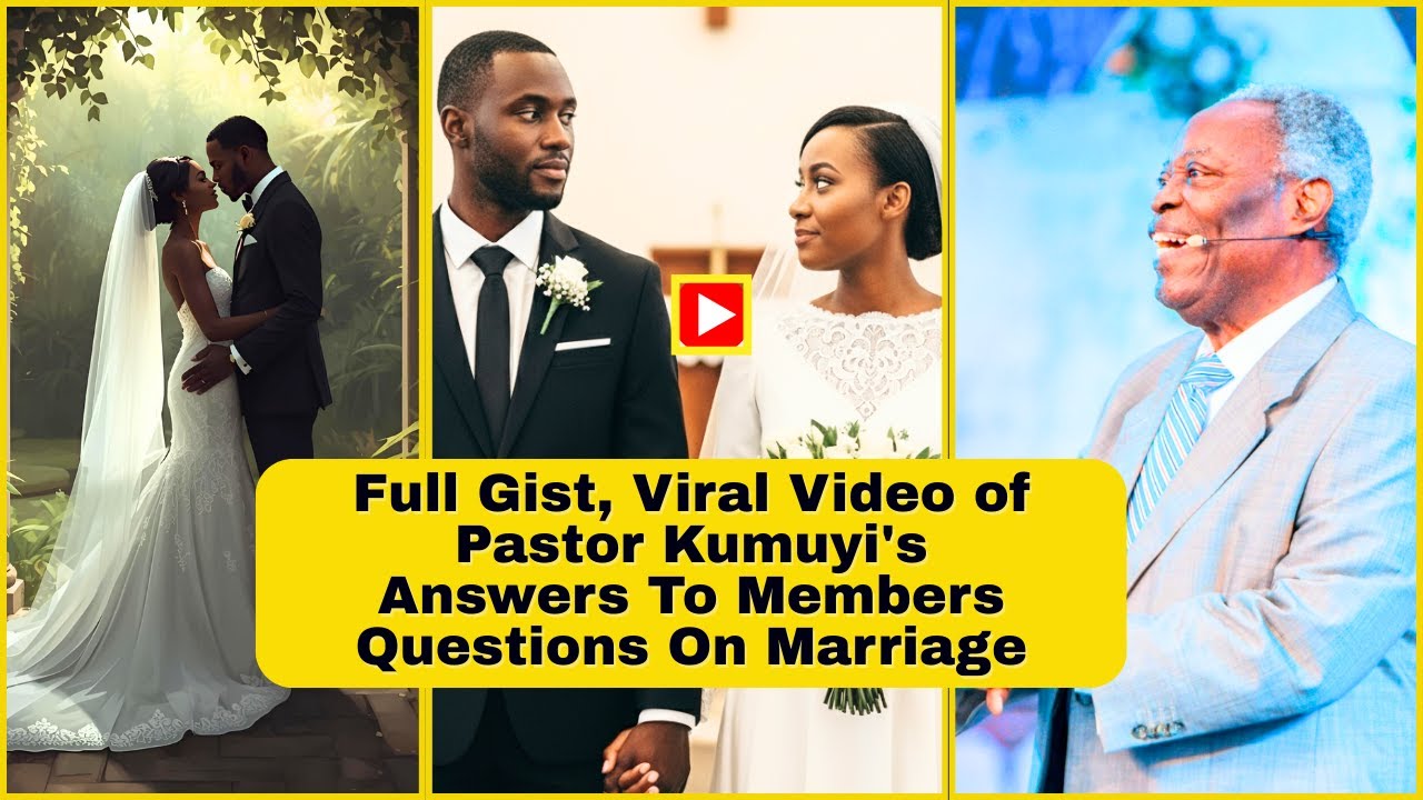 UNBELIEVABLE! Pastor Kumuyi's Answers to Marriage Questions (FULL VIDEO)