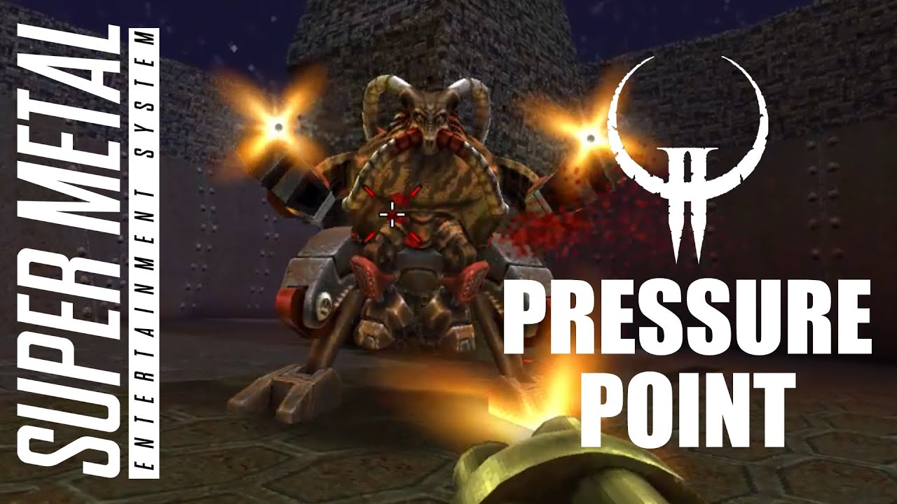 Quake II - Pressure Point I & II Cover (id Software, Sonic Mayhem, 1998)