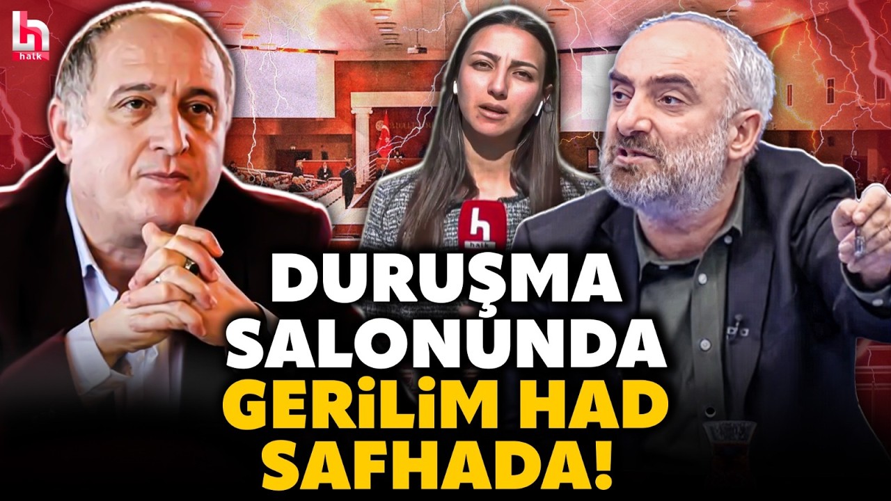 İBB davasında 3'üncü gün de gerginlik yaşandı: Jandarma İBB yöneticisi Yavuz Saltık'a müdahale etti!