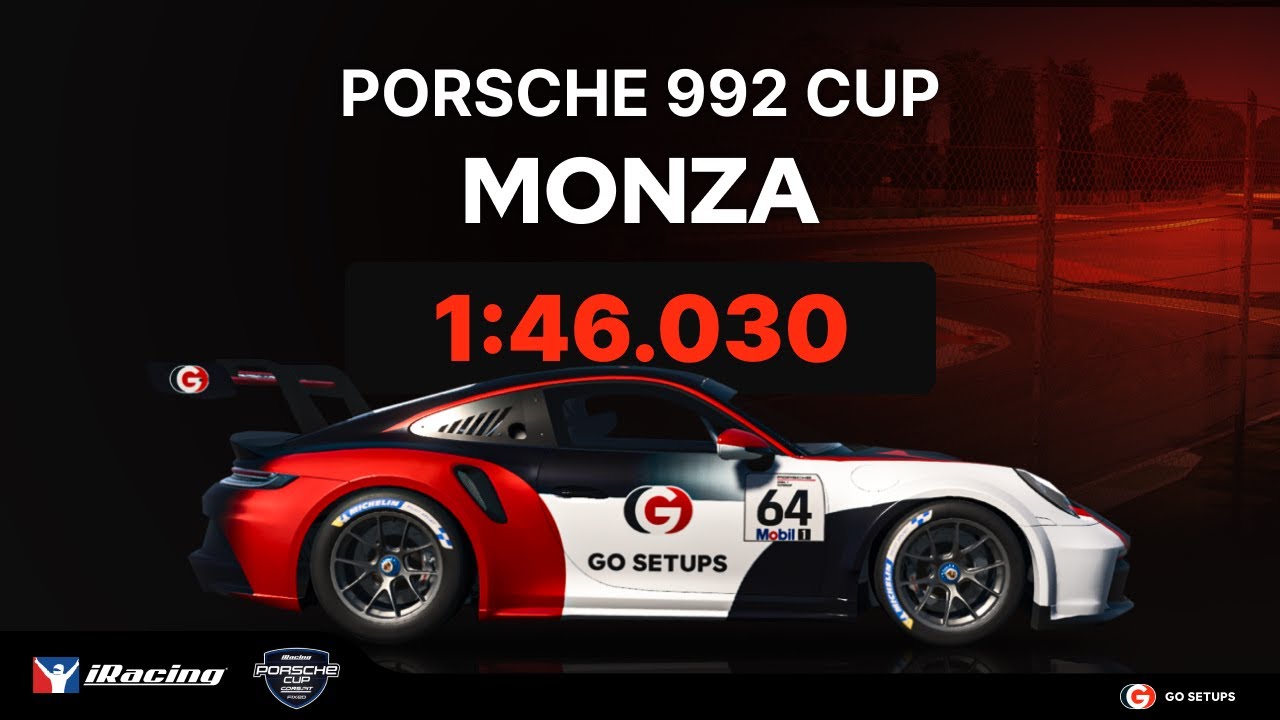 iRacing | Porsche 992.2 Cup - Monza - Porsche Cup - 2026 S1 Week 7 | Hotlap