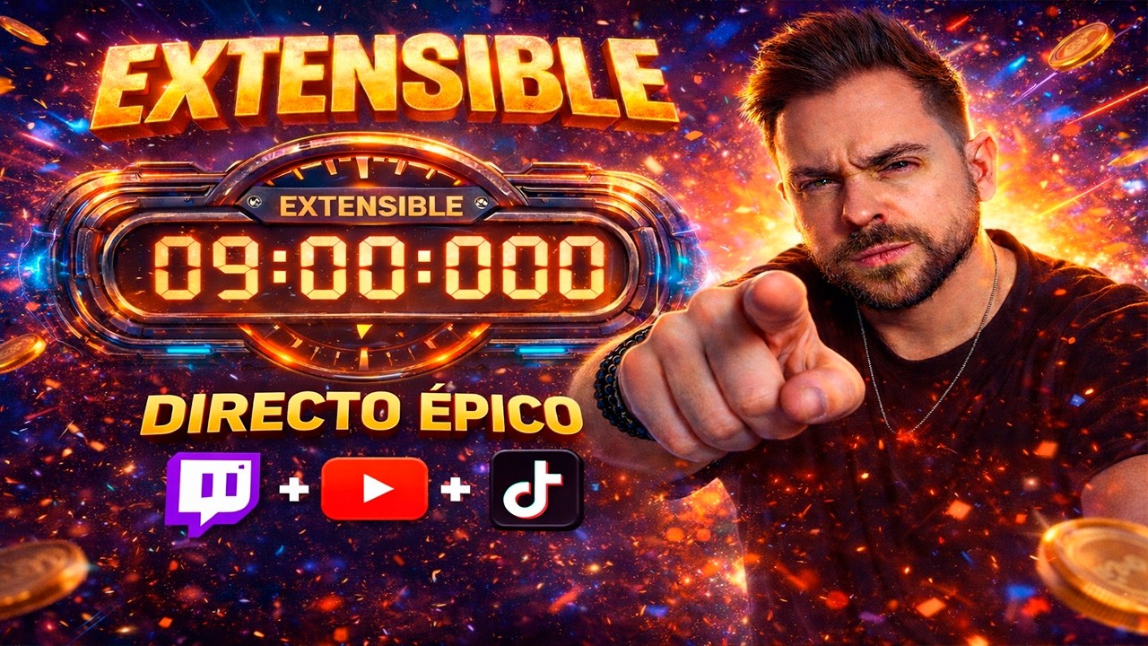 🔥 EXTENSIBLE ÉPICO HASTA QUE NO PODAMOS MÁS + NUEVA TEMPORADA EL 19 😱 FORTNITE EN DIRECTO