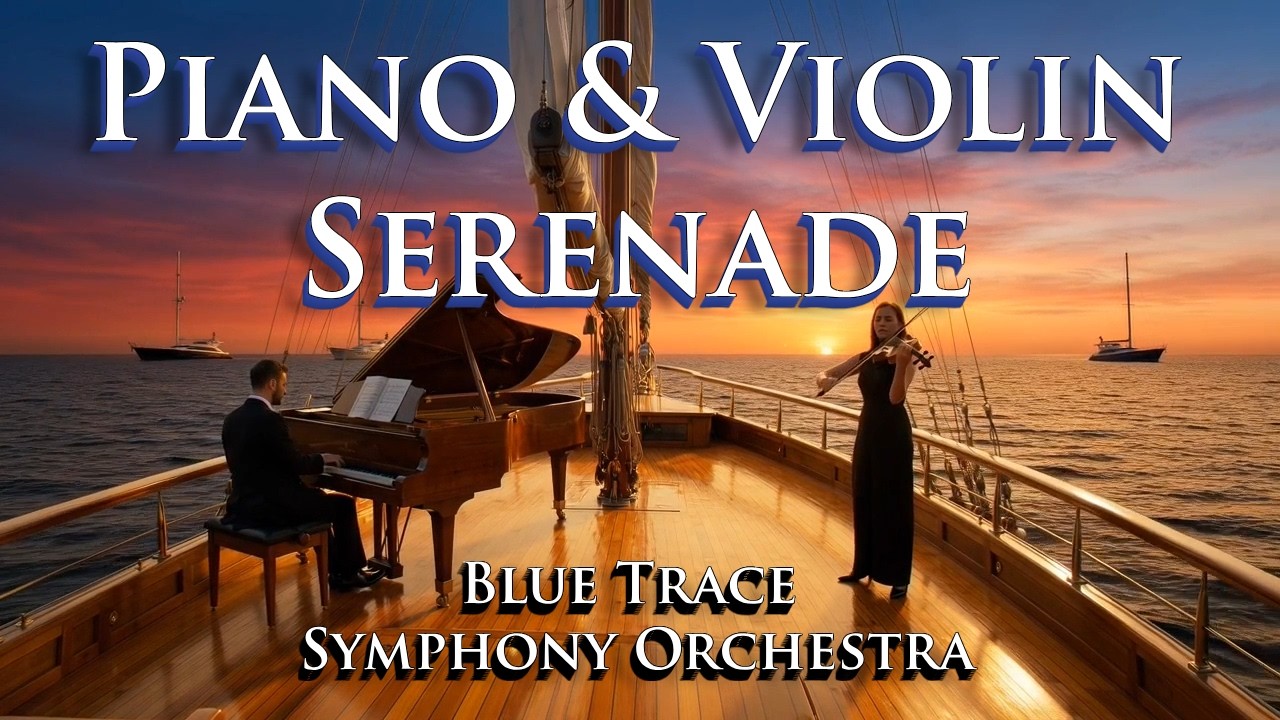 Piano & Violin Serenade in the Golden Sunset