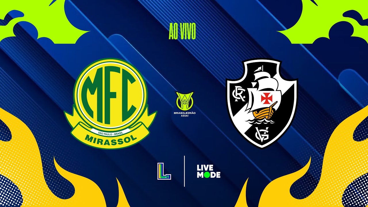 MIRASSOL x VASCO • Brasileirão Virtual 2026 • 1ªRodada 