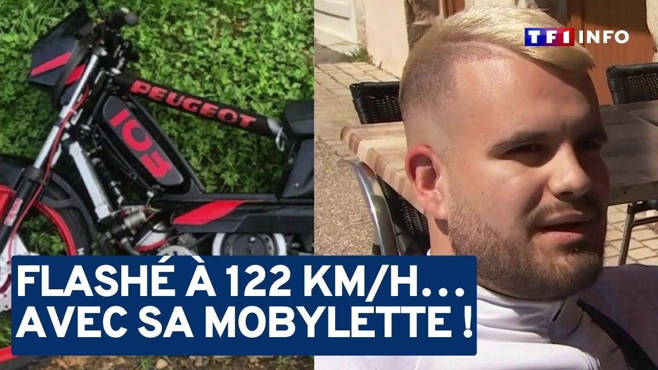 Un homme trafique sa mobylette et se fait flasher à 122 km/h
