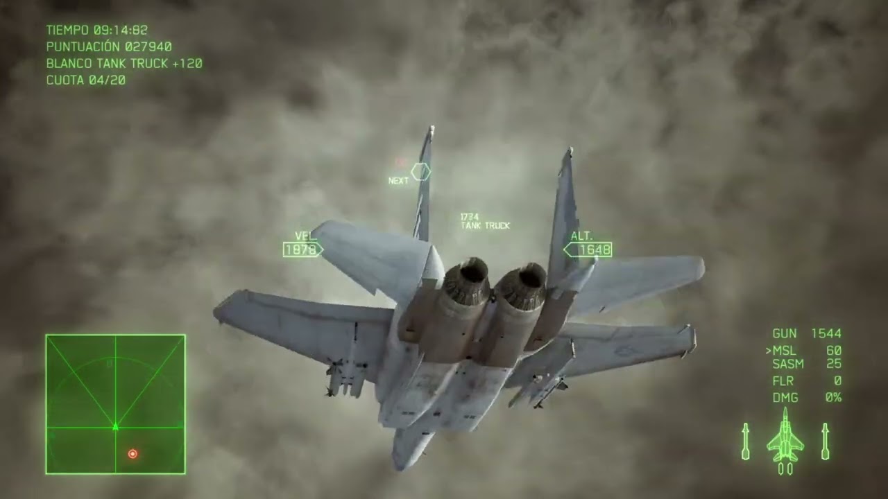 Ace Combat 7 en Español - Misión 8 Pipeline Destruction