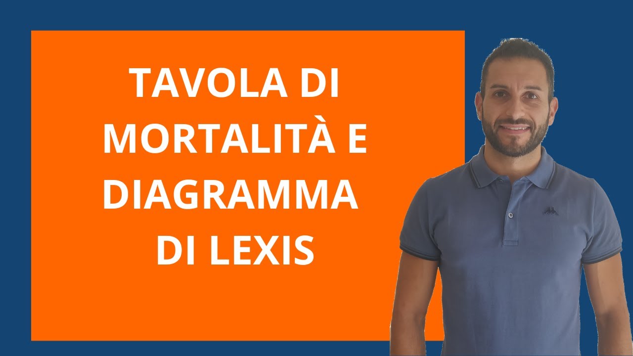 Come costruire la TAVOLA DI MORTALITÀ e il DIAGRAMMA DI LEXIS