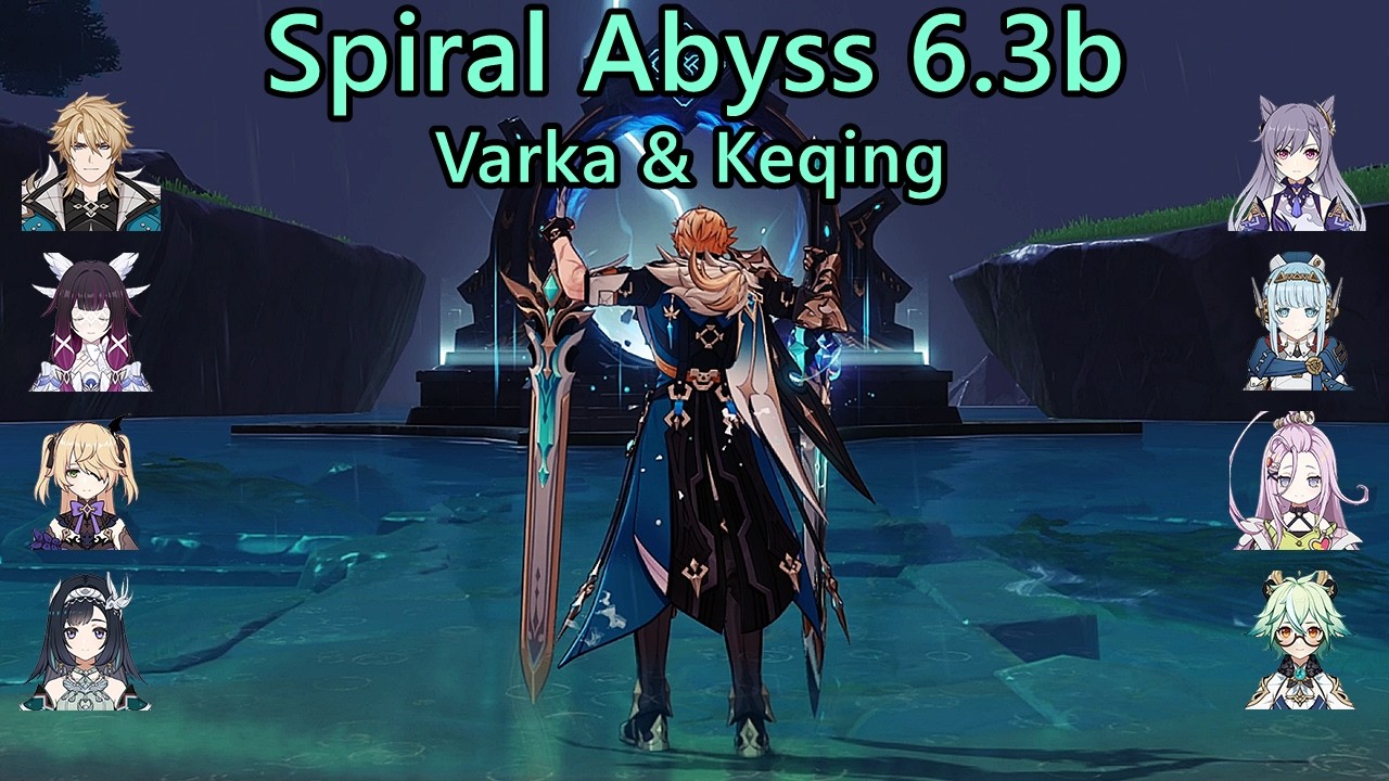 Спиральная бездна 6.3b Варка и Кэцин | 12 этаж | Genshin Impact