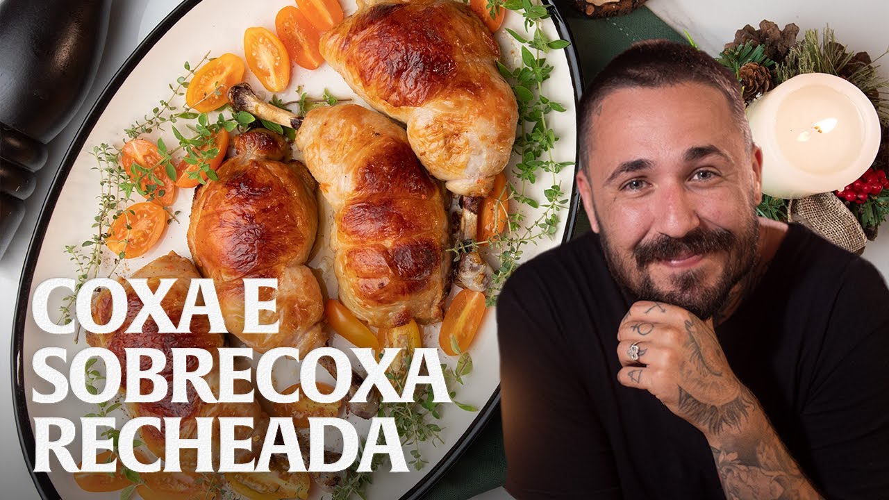 COXA E SOBRECOXA RECHEADA PARA O NATAL!