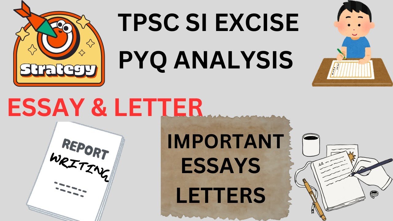 How to prepare essay ,letter and report writing  for tpsc