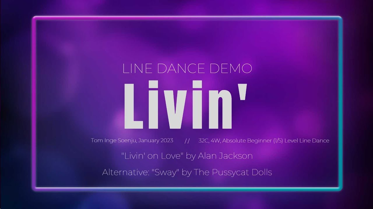 Livin' - Line Dance Demo