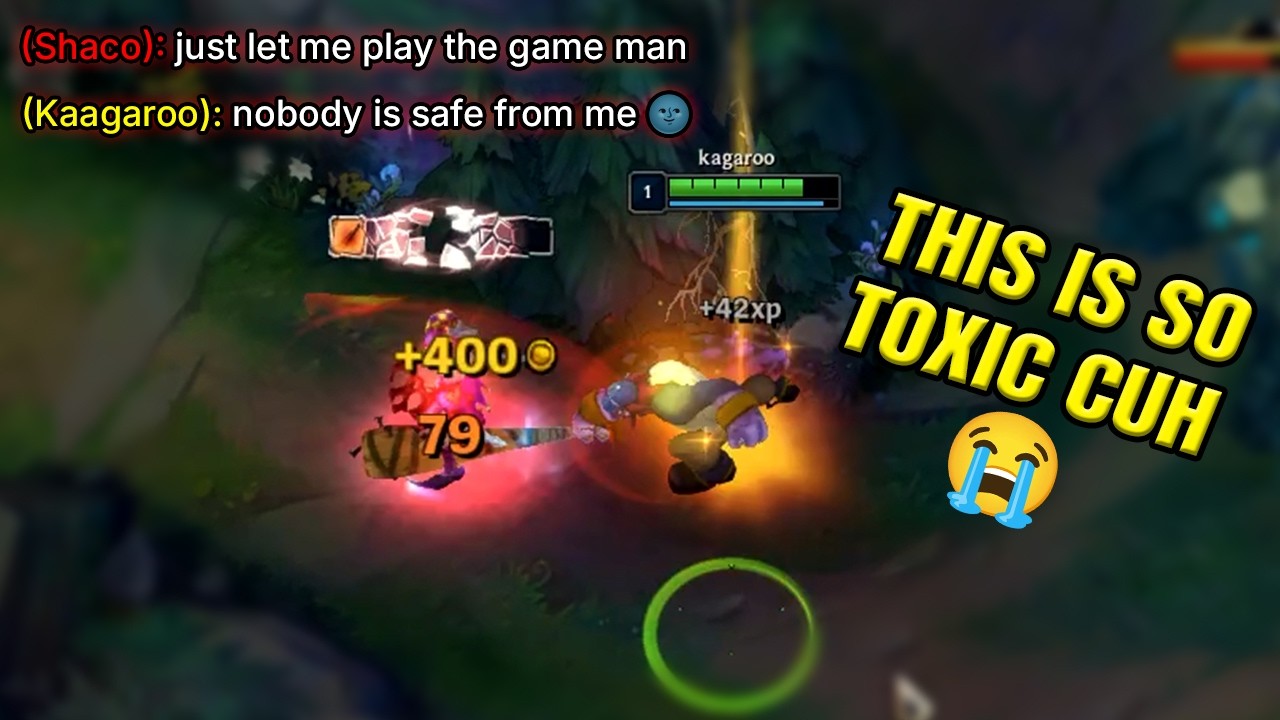 KILLED THE JUNGLER LVL 1 😭 (he never saw it coming) - Trundle vs. Pantheon