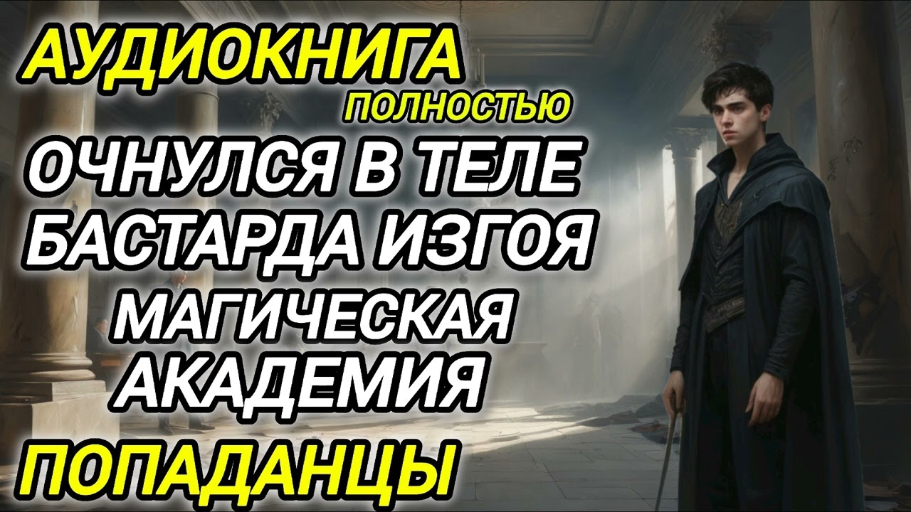Аудиокнига ПОПАДАНЦЫ В ПРОШЛОЕ: ОЧНУЛСЯ В ТЕЛЕ БАСТАРДА ИЗГОЯ МАГИЧЕСКАЯ АКАДЕМИЯ