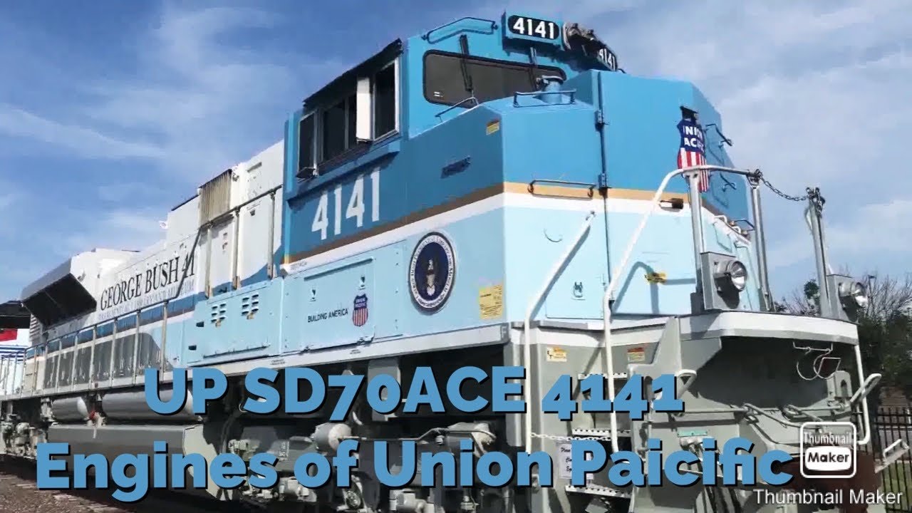 Engines of UP- UP 4141