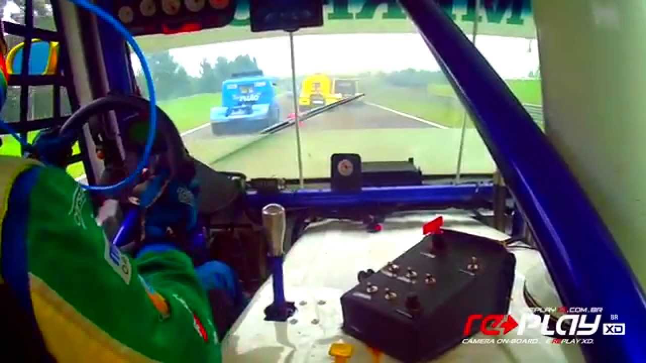 Djalma Fogaça na Fórmula Truck em Curitiba 2014 - Câmera on-board Replay XD - www.replayxd.com.br