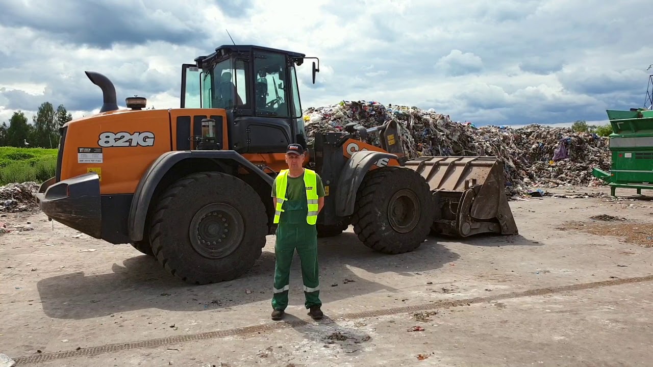 Europe: CASE Customer Testimonial -  PGK Bilgoraj, Poland - CASE 821G Wheel Loader