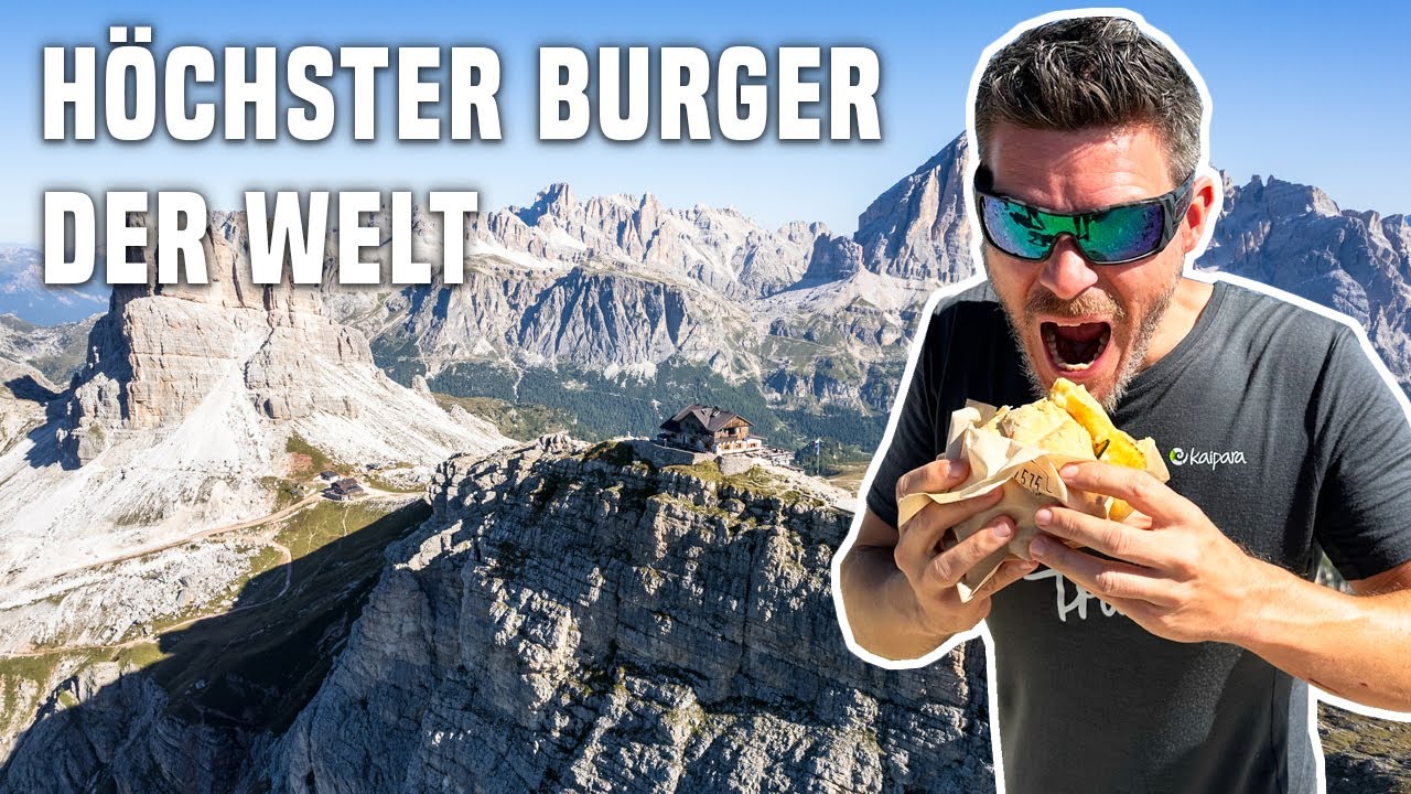 Rifugio Nuvolau: sensationellste Berghütte der Dolomiten mit Klettersteig & Burger 🍔