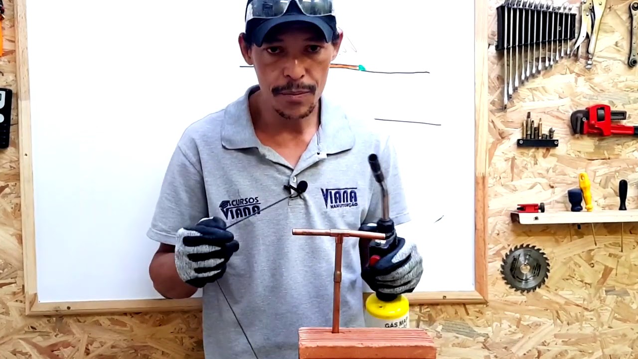 Solda em cobre para refrigeração
