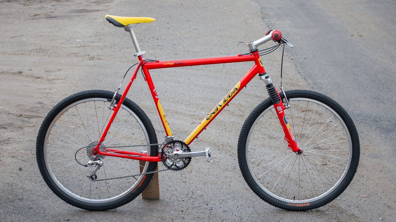 90's Univega Alpina 530 Racelite  - Old MTB Build (ASMR)