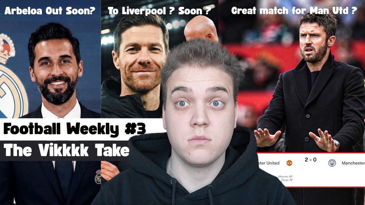 Manchester Derby // New Real Madrid Coach // Arsenal Drop Points // Xabi Alonso to Liverpool?