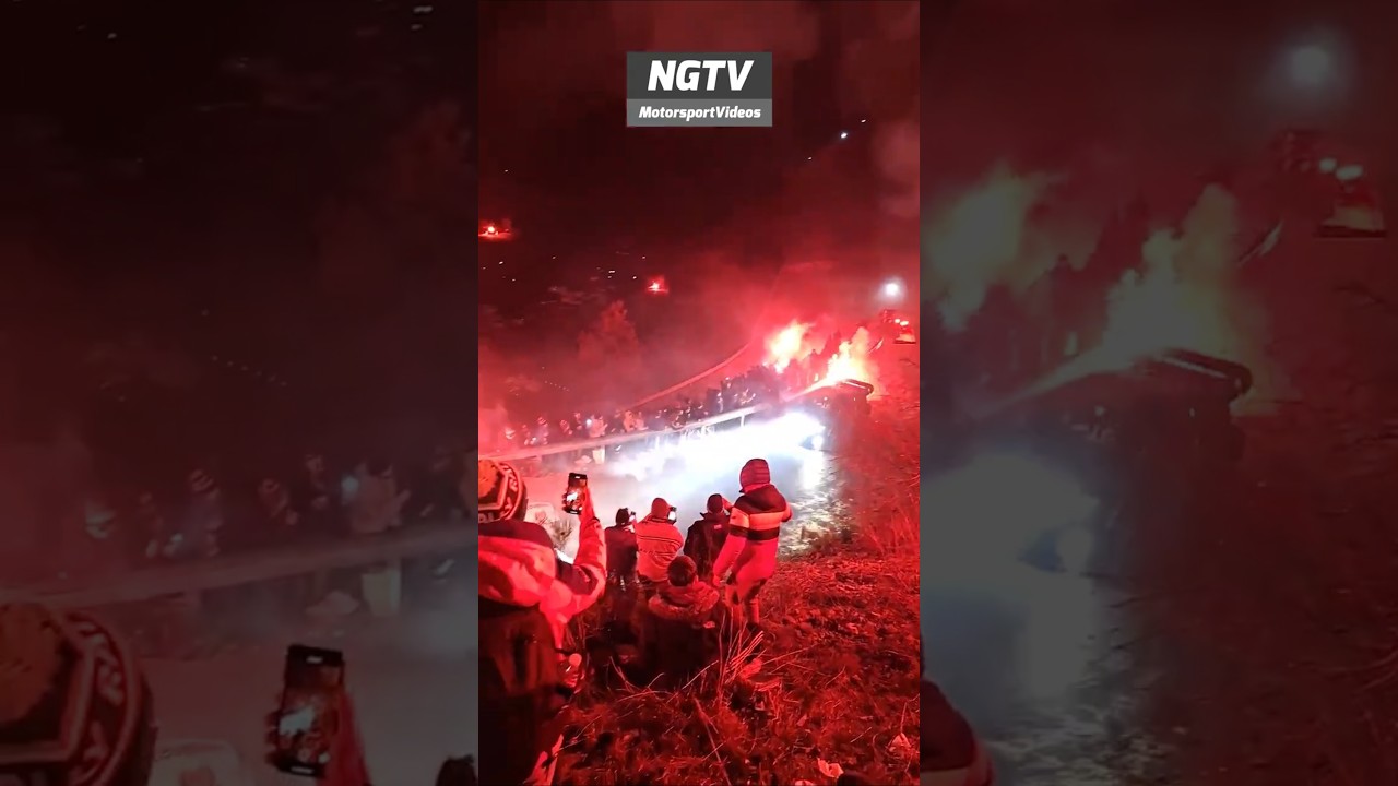 Rajd WRC Monte Carlo 2024 | Nocna atmosfera i czysty dźwięk