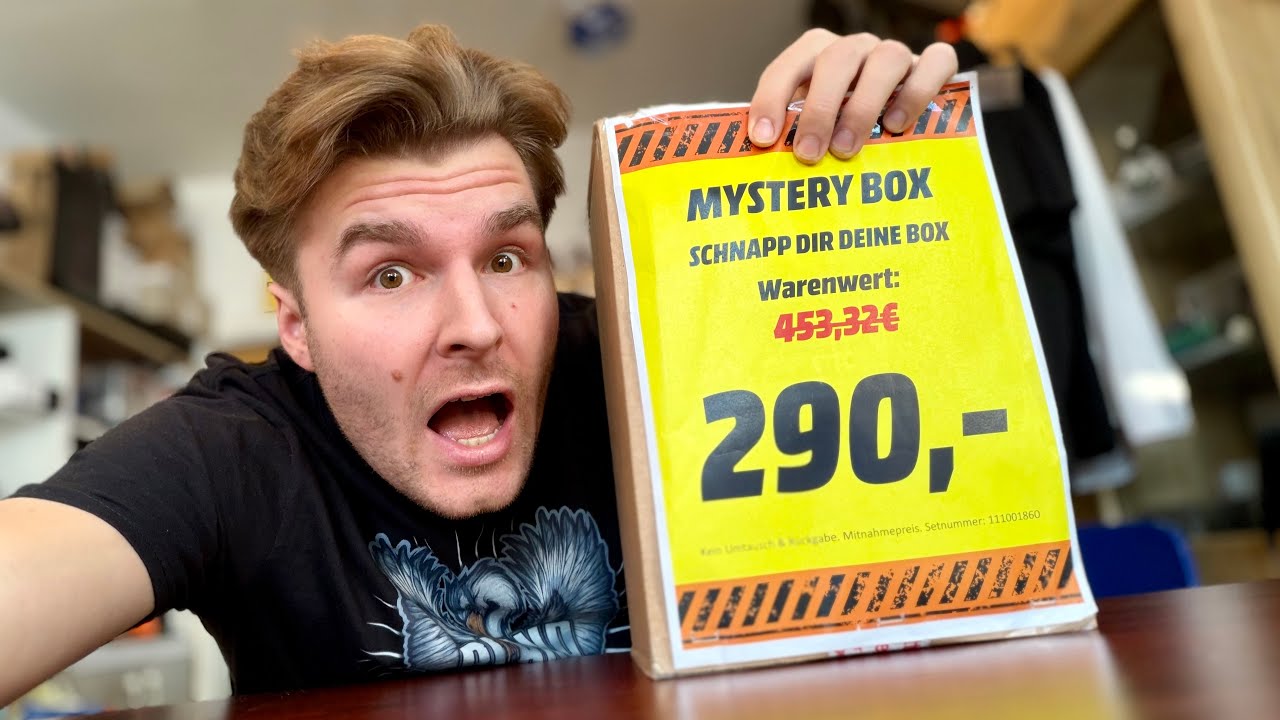 290€ MediaMarkt MYSTERY BOX UNBOXING