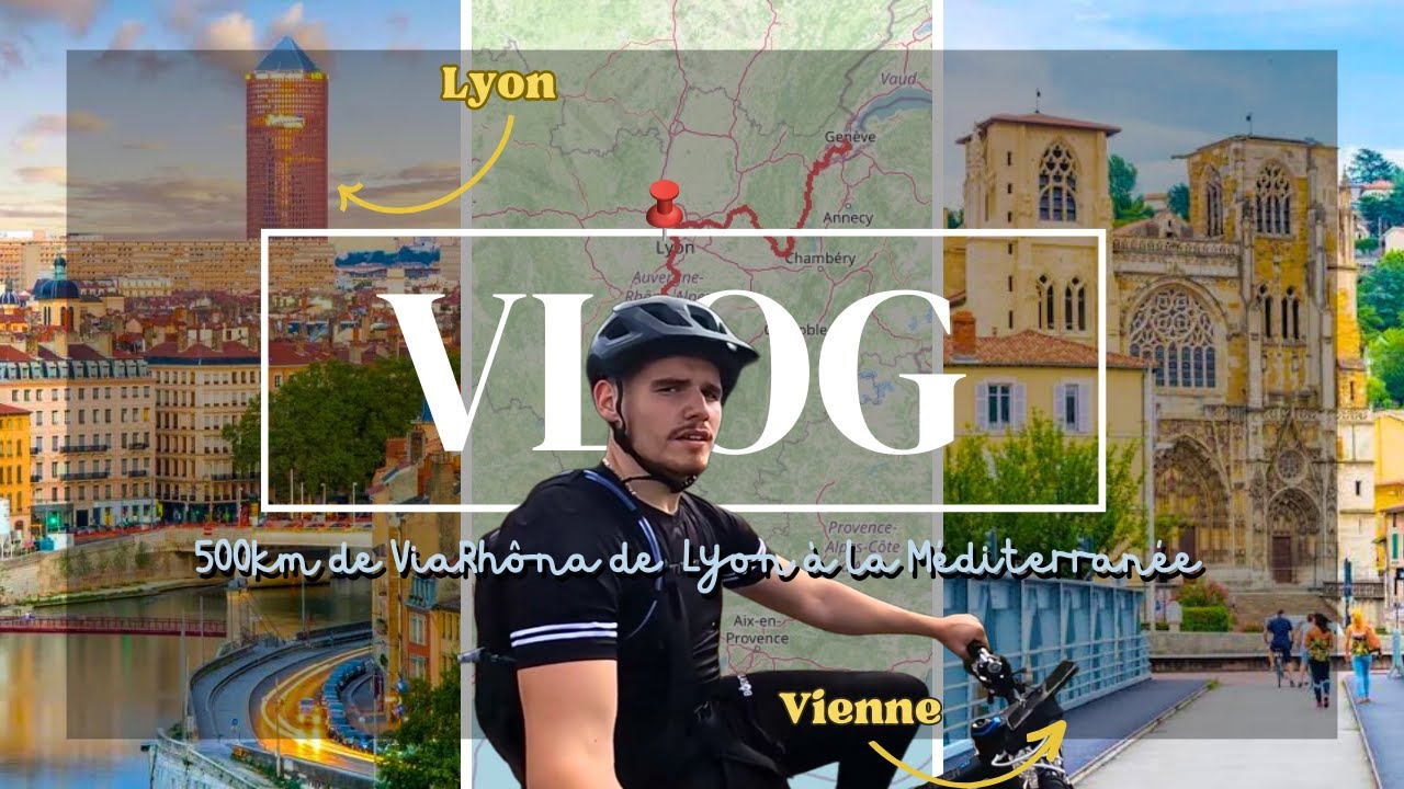 On parcourt 500km de ViaRhôna en vélo! De Lyon à la Méditerrané // Episode 1