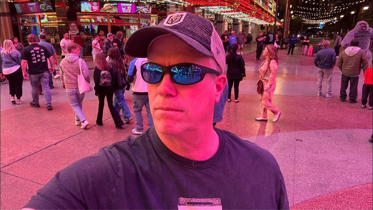 IRL Saturday Night on Fremont Street In Las Vegas - Live Music