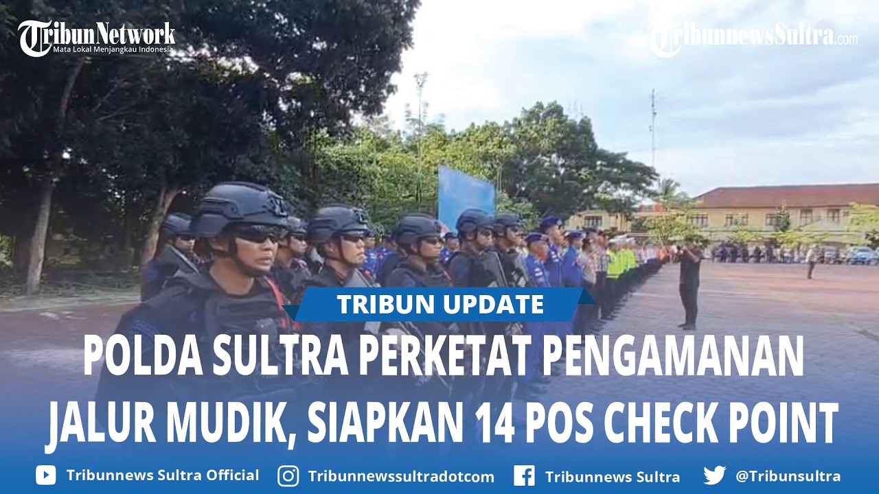 Pemudik di Sulawesi Tenggara Diimbau Tak Paksa Berkendara saat Lelah, Manfaatkan 14 Pos Check Point