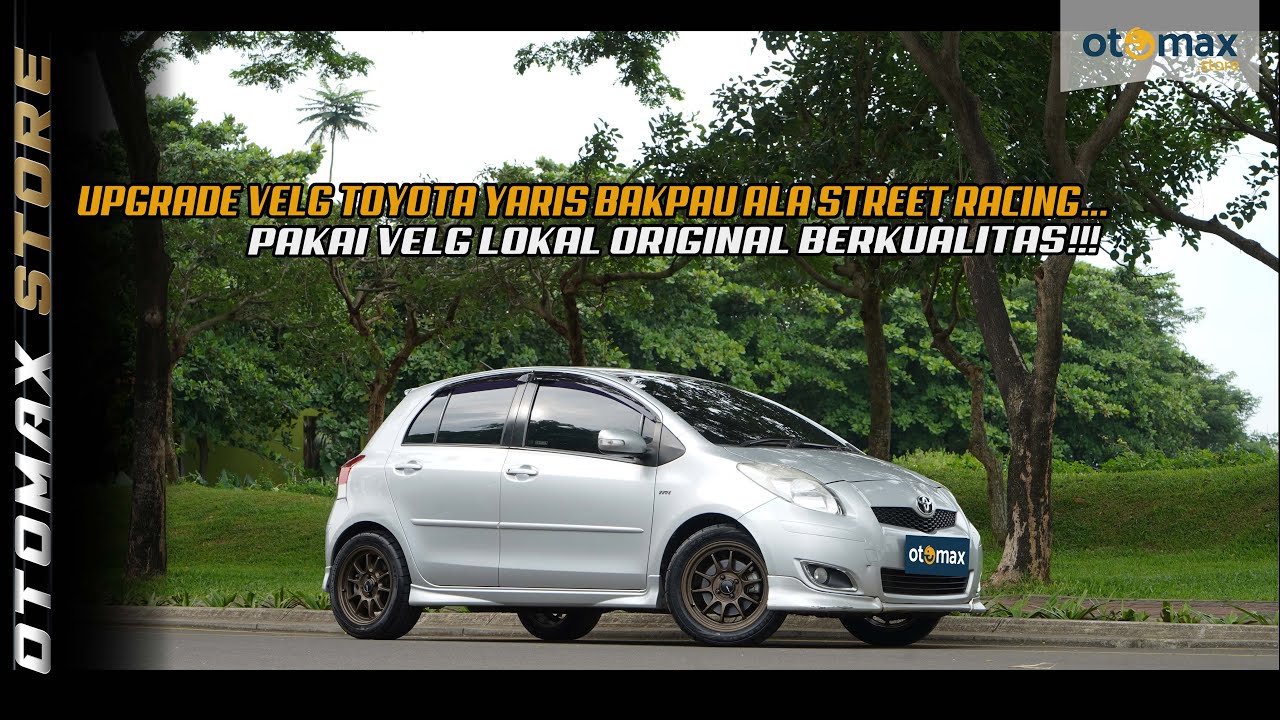 Modifikasi Yaris Bakpao, Style Street Racing? Pakai Velg DNZ Type-01 By Garasi Drift | otomax store