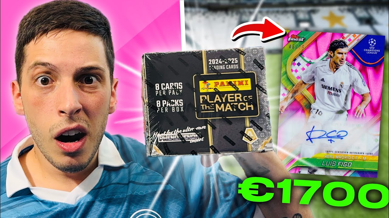 ⚽️🇮🇹CALCIATORI PANINI 2024/25 UNBOXING! -PLAYER of the MATCH + Nuovi ACQUISTI 