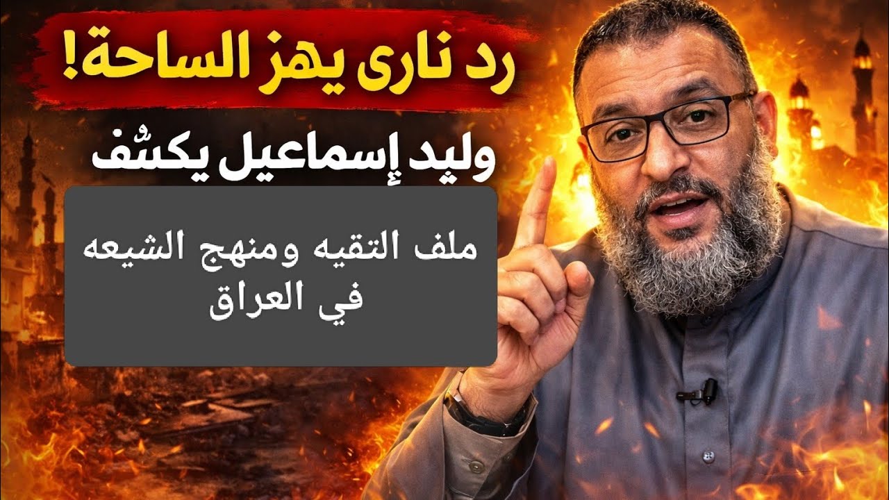 🔥 رد ناري يهز الساحة!🎯 وليد إسماعيل يكشف ملف التقية ومنهج الشيعة في العراق 🔥💣