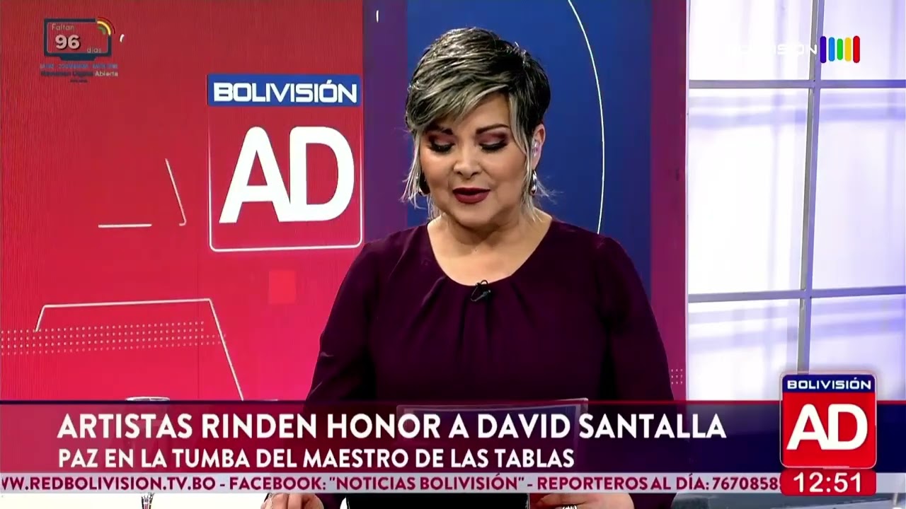 La Paz esperaba por David Santalla y se instaló la capilla ardiente para el maestro de las tablas