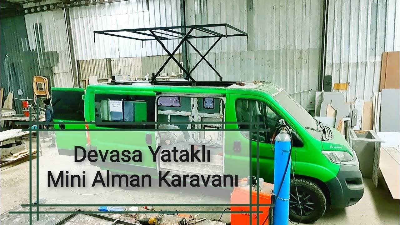 8Metreküp Araçtan Karavan Olur Mu? Açılır Tavan Yataklı Karavan