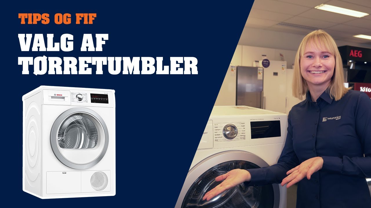 Kondenstørretumbler eller aftrækstørretumbler? –  Find din næste tørretumbler - Test/review